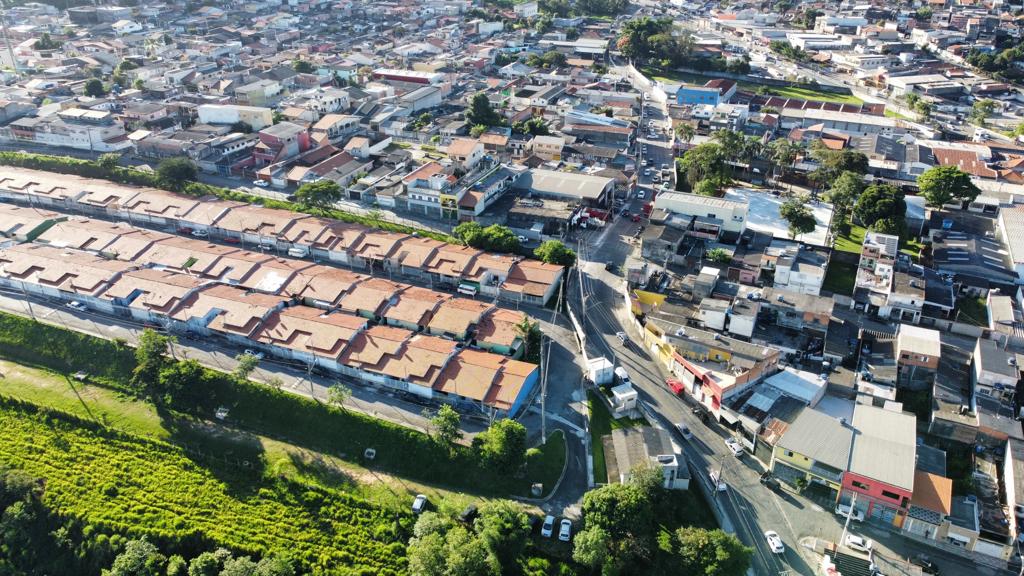 Avenida Ítalo Adami, vista aérea Itaquá