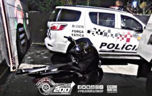 roubo de motocicleta