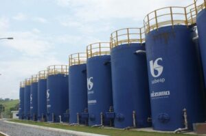 Tanque da Sabesp em Itaquaquecetuba