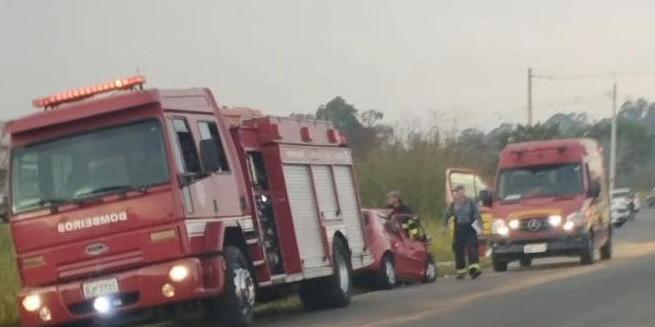 Acidente na Mávio Covas