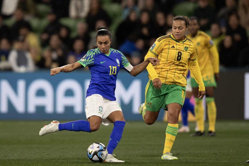 Seleção Brasileira x Jamaica - Copa Feminina