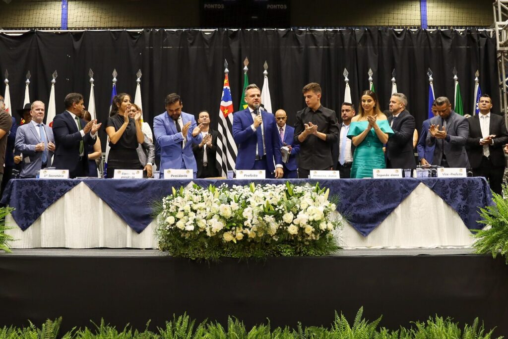 Posse do prefeito de Itaquá
