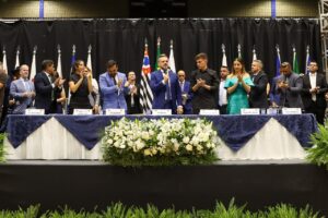 Posse do prefeito de Itaquá