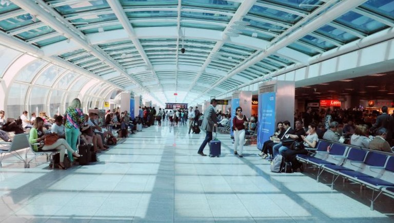 sala de espera aeroporto