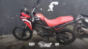 moto roubada em Itaquá