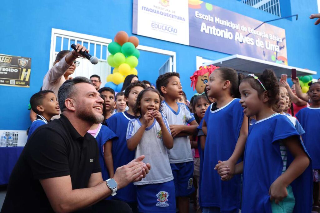 Inauguração da EMEB Antônio Alves de Lima, no Jardim Josely