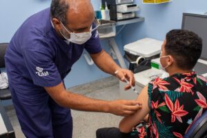 Vacinação contra a gripe