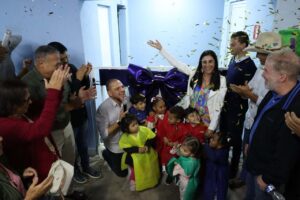 Inauguração da Creche Municipal Júlia Andrade de Oliveira
