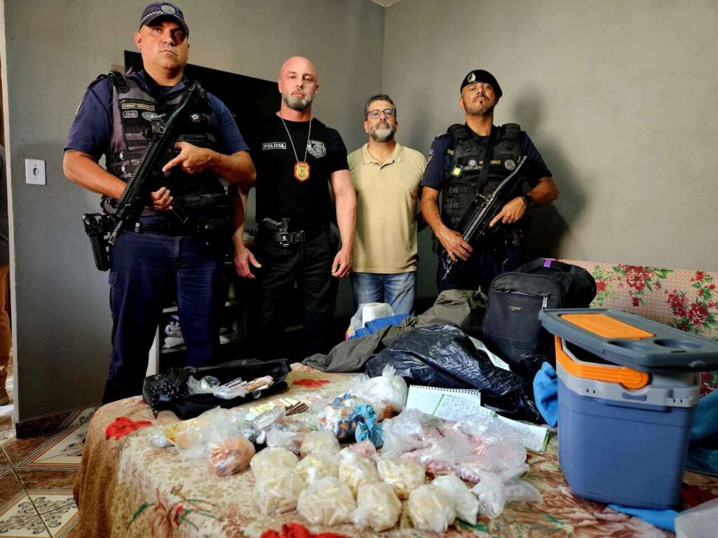 GCM de Itaquá e GOE prendem três suspeitos e desarticulam duas casas bomba