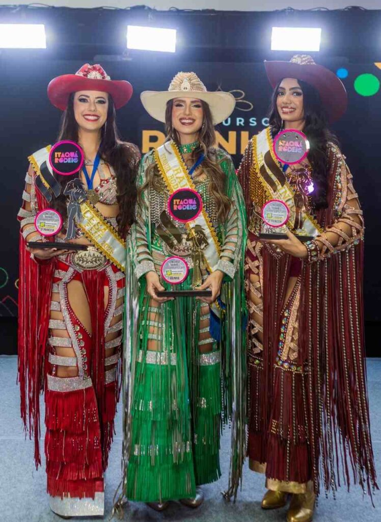 Cirurgiã-dentista Natália Dutra é eleita rainha do Itaquá Rodeio Fest 2025