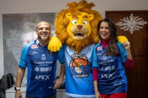 Conheça o Léo Taquá, o mascote oficial do Itaquá Vôlei Mania