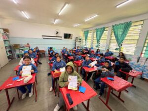 sala de aula x escola