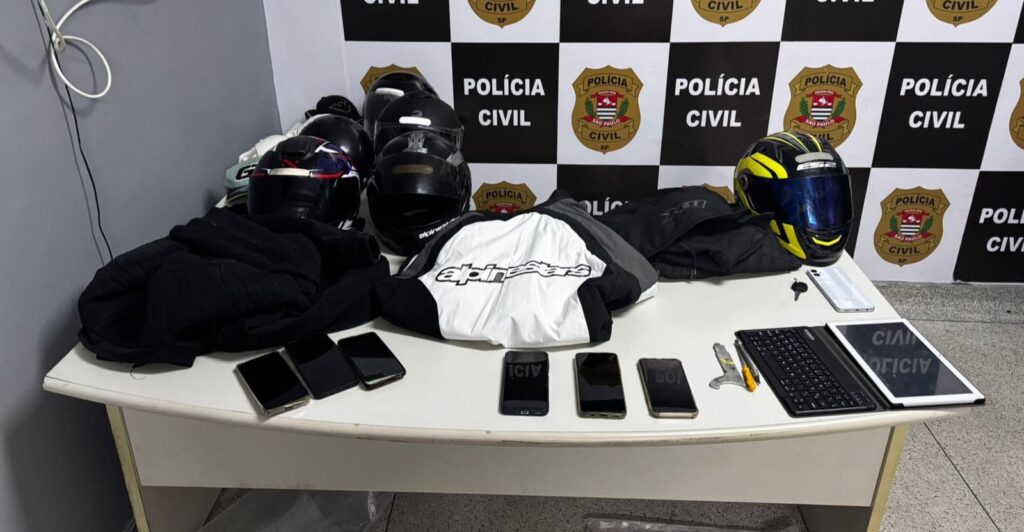 bando especializado em roubo de motos