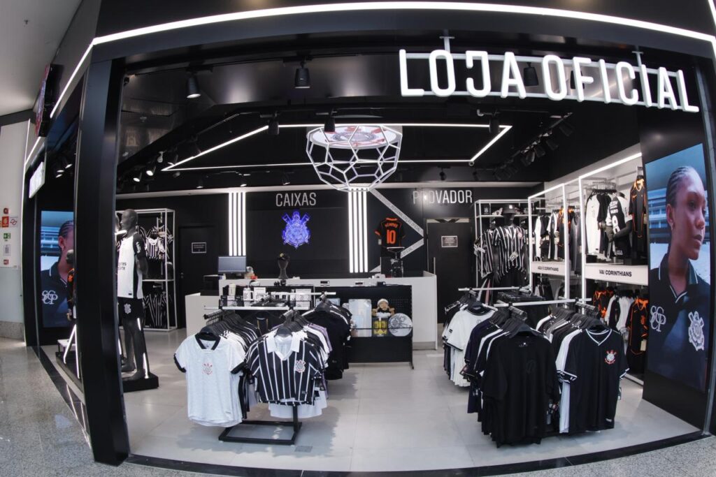loja oficial do Corinthians