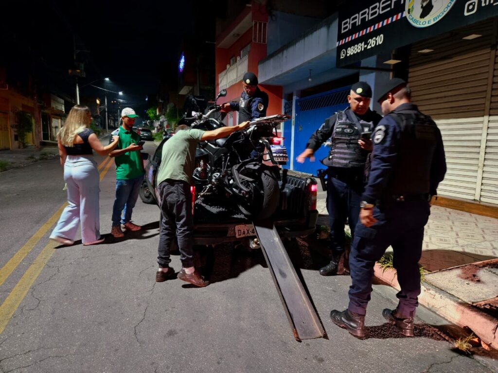 GCM apreende motos