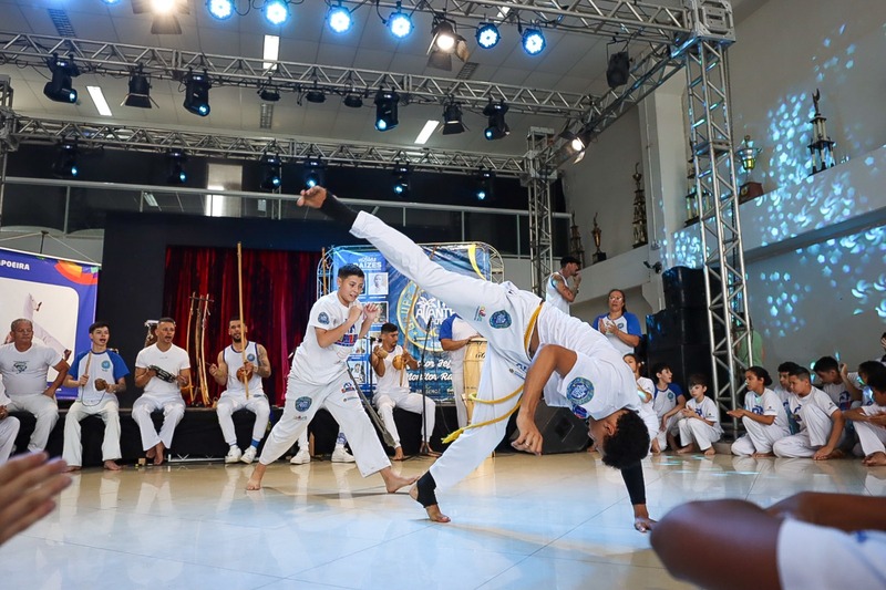 oficina cultural, capoeira