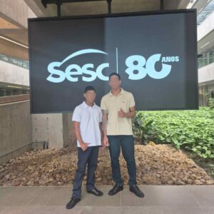Adolescentes da Fundação Casa no Sesc Guarulhos