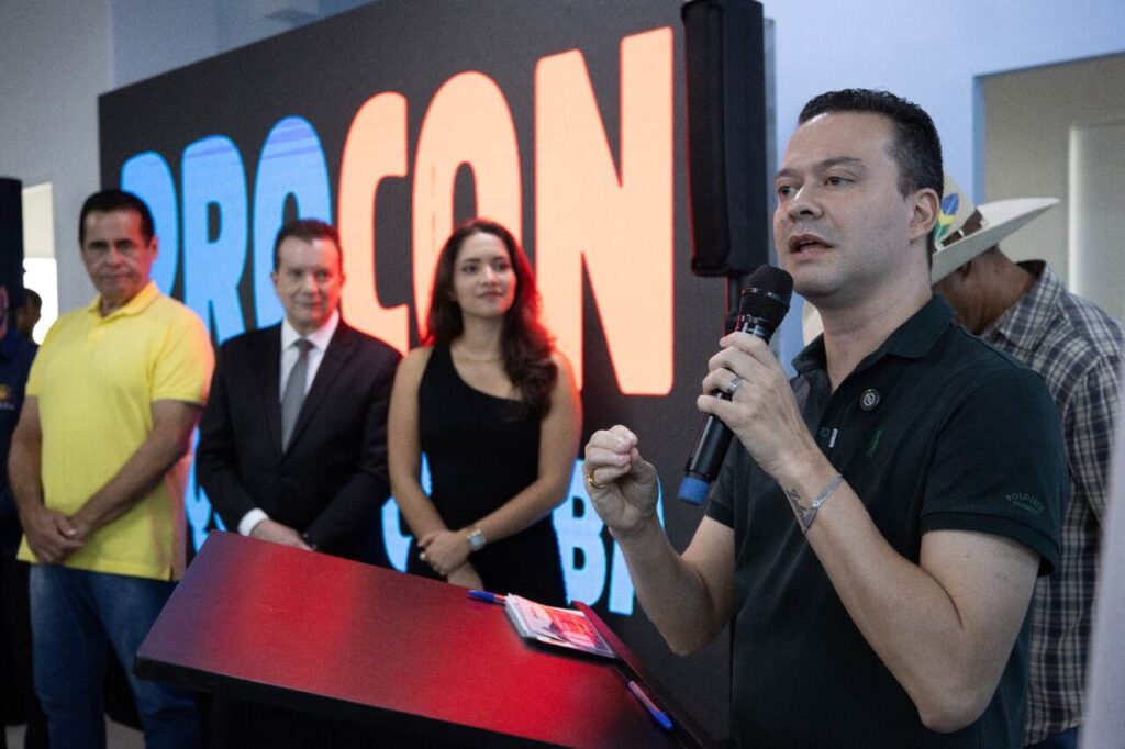 Marcello Barbosa na inauguração do Espaço de Atendimento do Procon