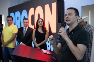 Marcello Barbosa na inauguração do Espaço de Atendimento do Procon