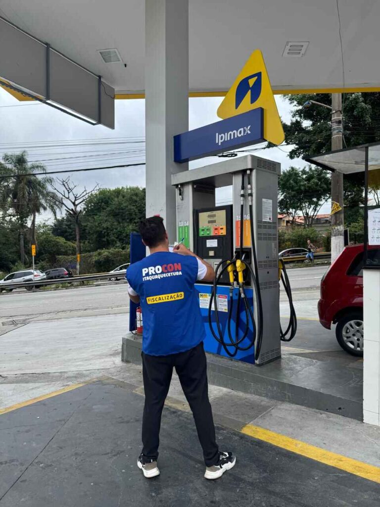 fiscalização Procon postos de combustíveis