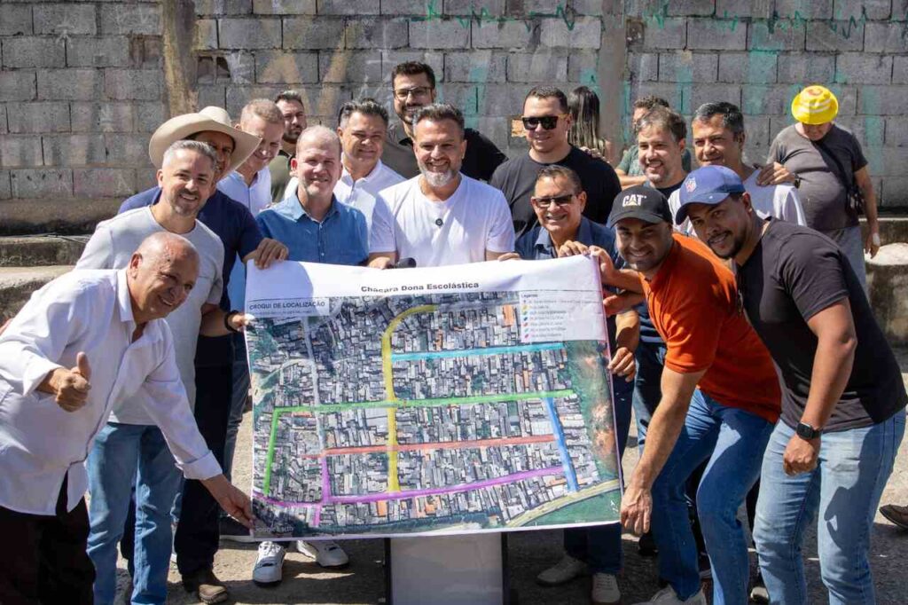 obras na Chácara Dona Escolástica