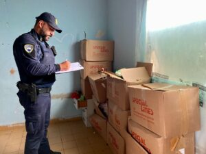 apreensão de mercadorias