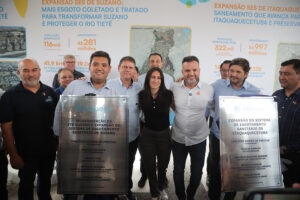 expansão de esgotamento sanitário em Itaquá