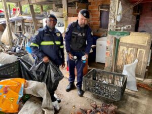 operação em ferros velhos